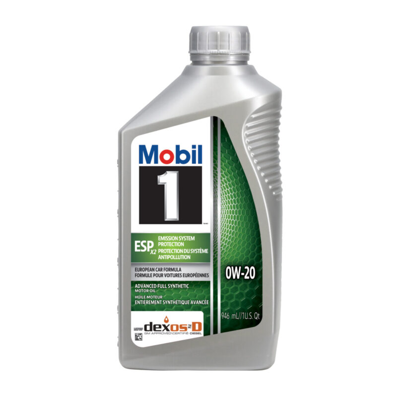 Mobil 1 ESP X2 0W20 Advanced Full Economy Synthetic Motor Oil